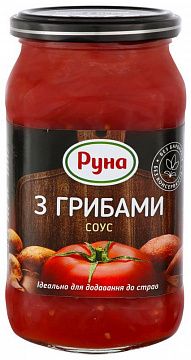 Соус "Руна" з грибами 485 г