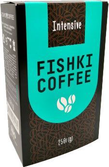 Кава "Fishki Coffee" Intensive мелений 250 г