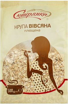 Крупа "Сквирянка" вівсяна плющена 500 г