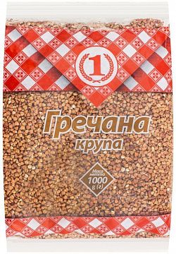 Крупа "ТМ 1" гречана ядриця 1 кг