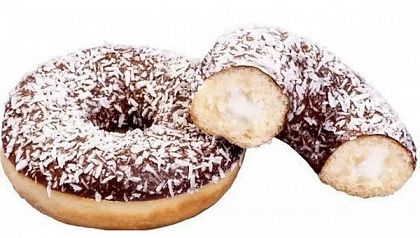 Донат "Stokson" з кокосовою начинкою 70 г