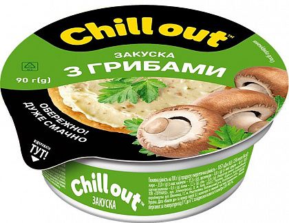 Закуска з грибами "Chill out" стакан 90 г 23%