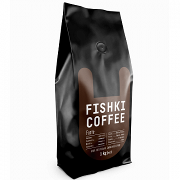 Кава "Fishki Coffee" Forte 30/70 в зернах 1 кг