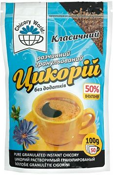 Цикорій "Chicory World" Класичний розчинний 100 г