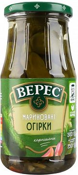 Огірки "Верес" мариновані 500 г