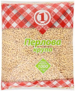 Крупа "ТМ 1" перлова №2 1 кг
