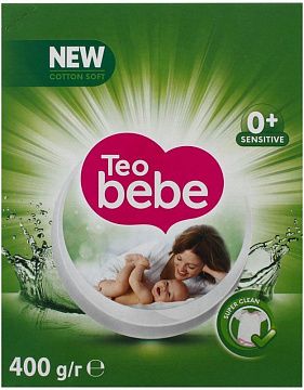 Пральний порошок "Teo Bebe" Sensitive Алое 400 г